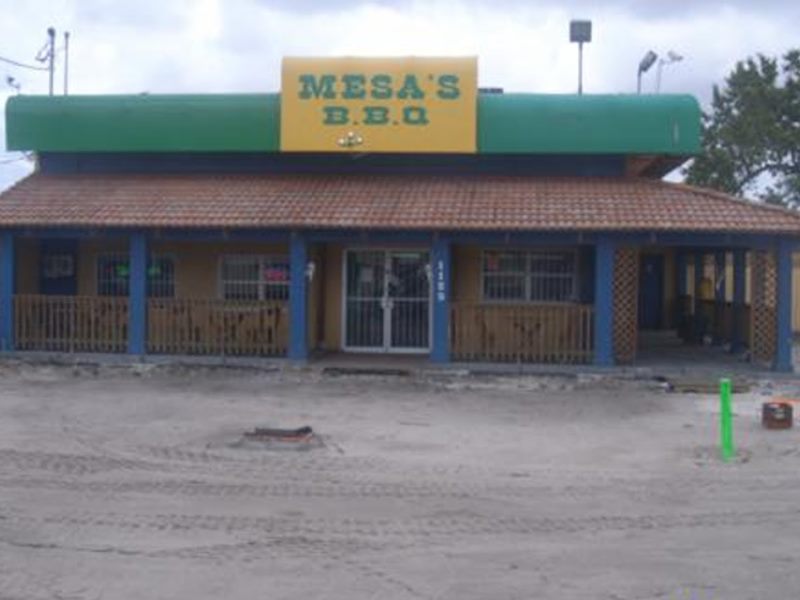 Mesa's BBQ exterior